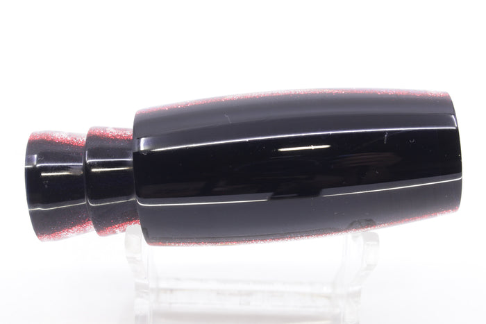 Moyes Lures Rainbow MOP Black-Red Back Taxi Eyes Small Shotgun 9" 2oz
