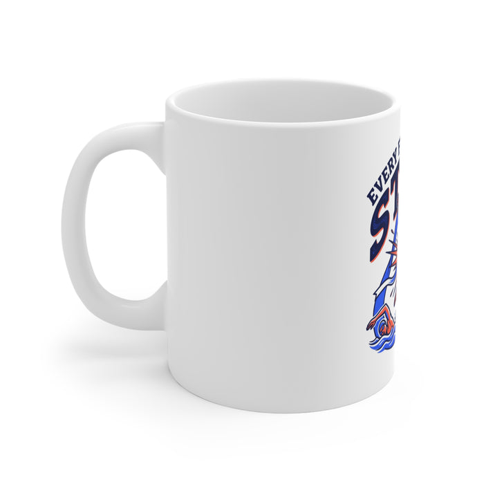 Mug — "Every Finish Tells a Story" Motivational Running Coffee Mug