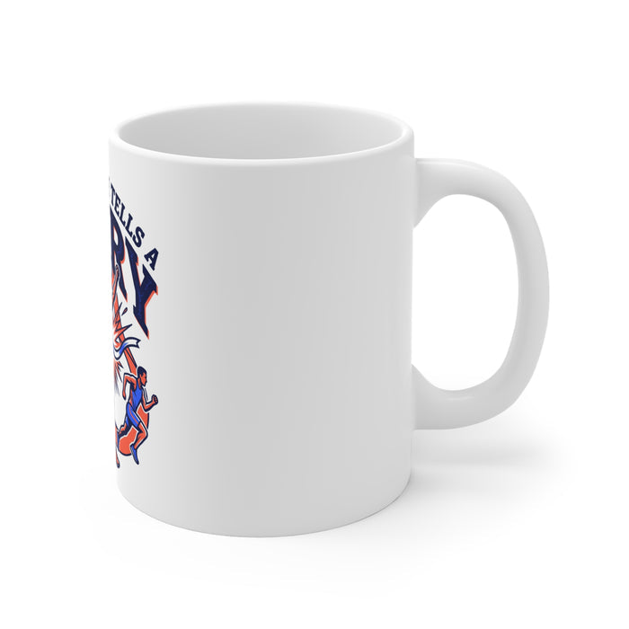Mug — "Every Finish Tells a Story" Motivational Running Coffee Mug