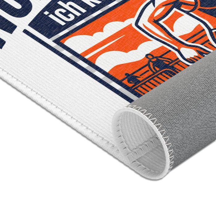 Nur die Ruhe Transition Mat — "Ich komme schon an" Triathlon Teppich | Area Rug