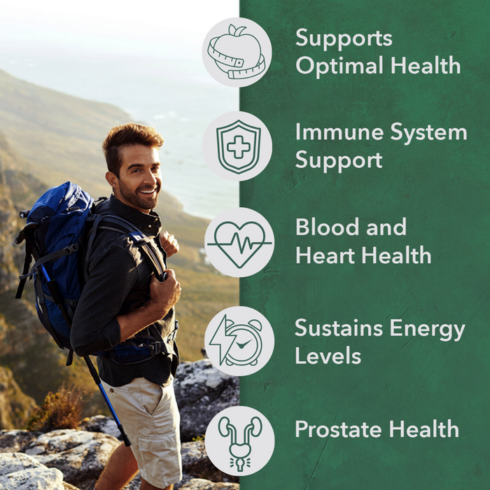 Organic Multivitamin for Men – Whole Food Blend