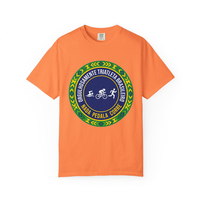 Orgulhosamente Triatleta Brasileiro Bella+Canvas Unisex Tee — Swim B
