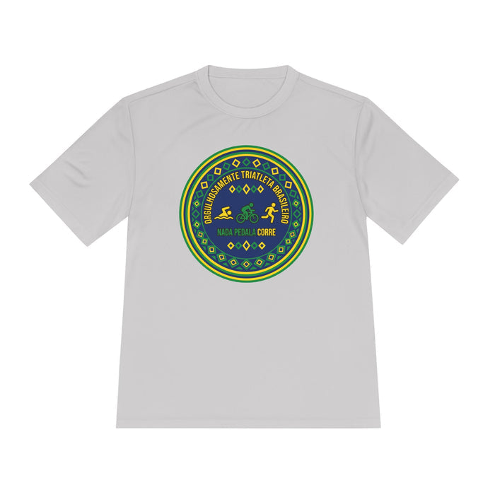 Orgulhosamente Triatleta Brasileiro Moisture-Wicking Performance Tee