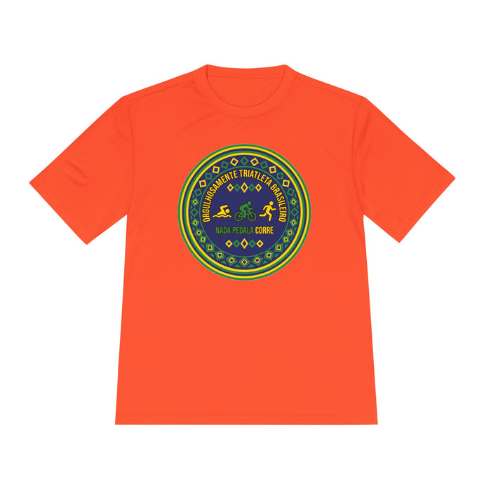 Orgulhosamente Triatleta Brasileiro Moisture-Wicking Performance Tee