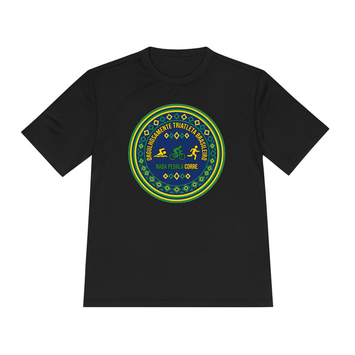 Orgulhosamente Triatleta Brasileiro Moisture-Wicking Performance Tee