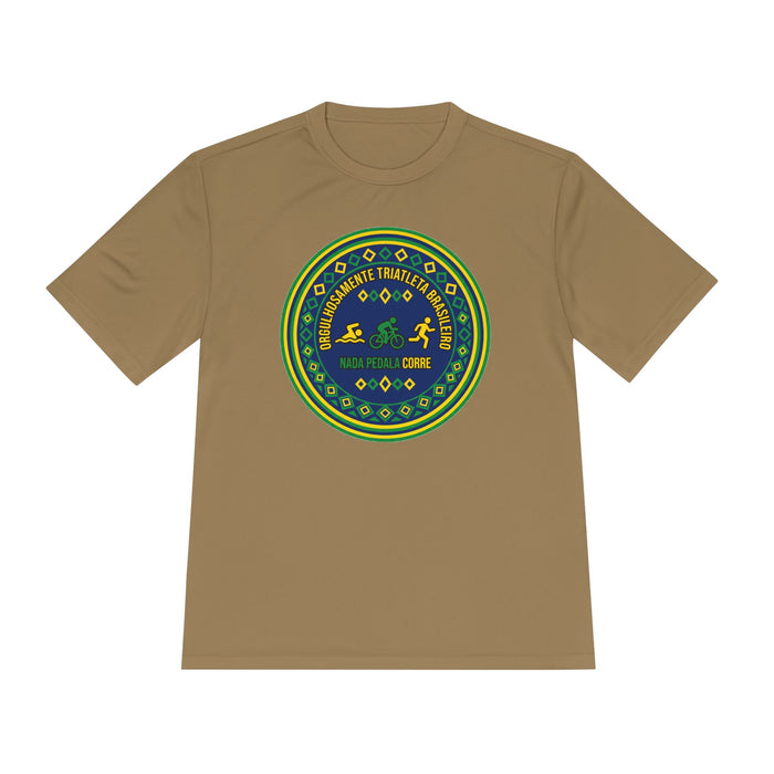 Orgulhosamente Triatleta Brasileiro Moisture-Wicking Performance Tee