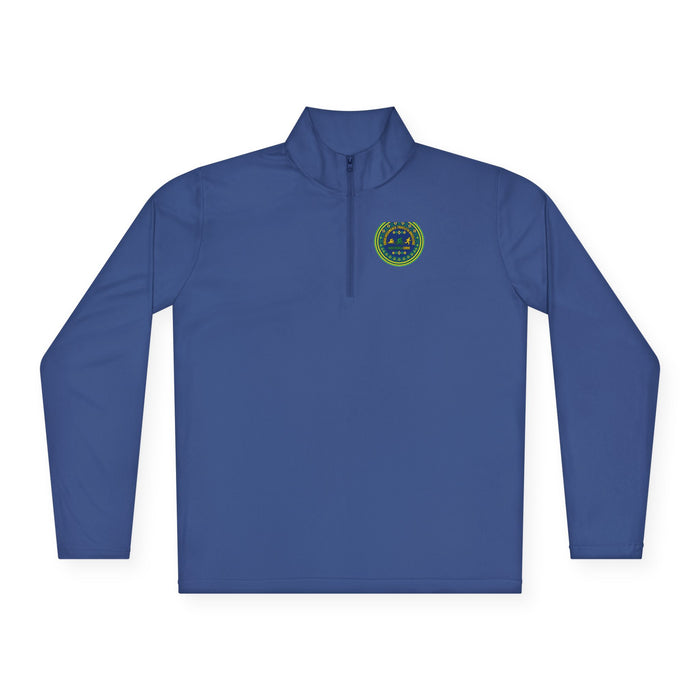 Orgulhosamente Triatleta Brasileiro Unisex Quarter-Zip Pullover — Sw