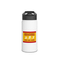 Orgullosamente Triatleta Español Stainless Steel Water Bottle — Swim