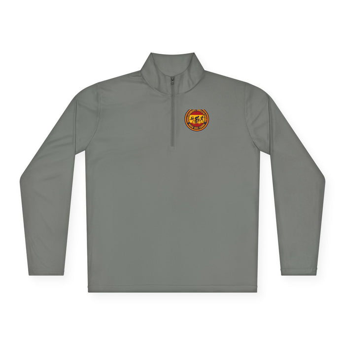 Orgullosamente Triatleta Español Unisex Quarter-Zip Pullover — Swim