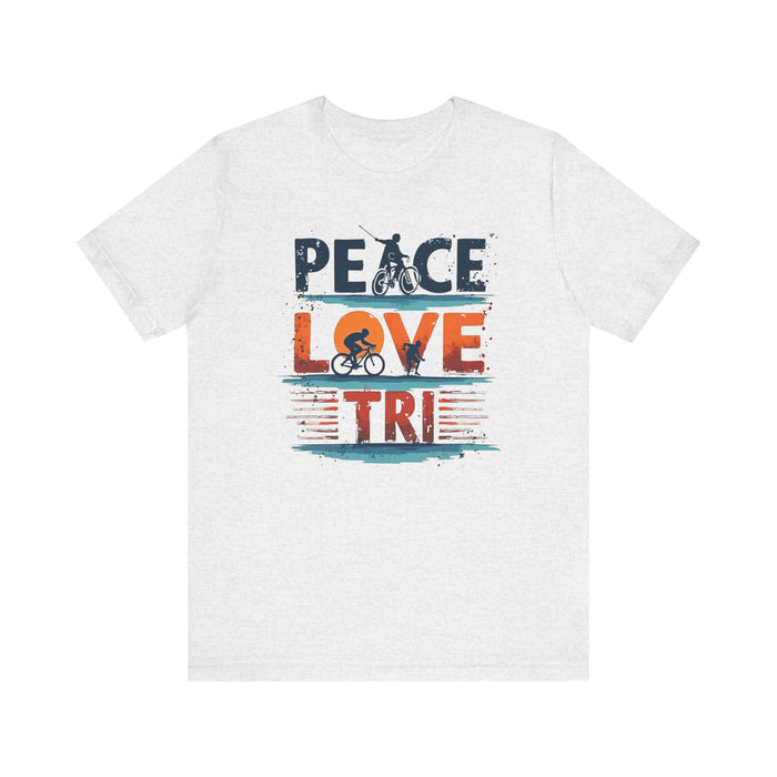 Peace Love Triathlon T-Shirt - alternate view