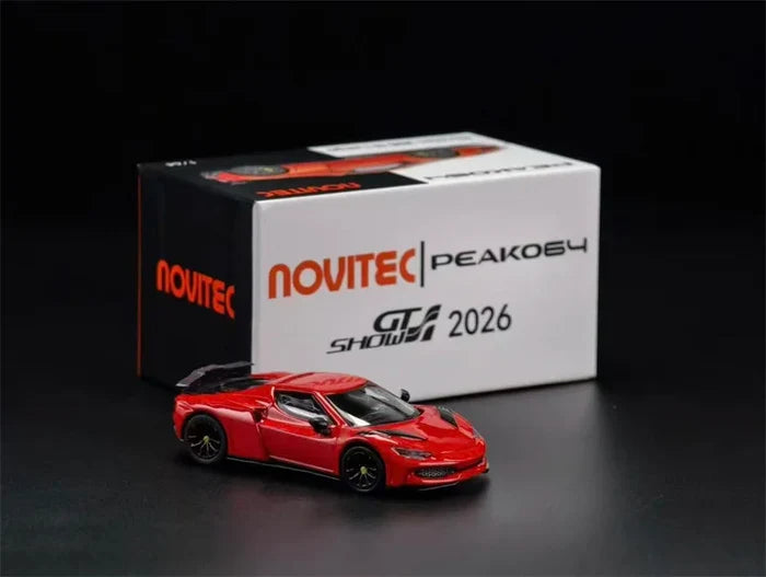 PEAKO 1:64 Novitec.296 N largo Die-Cast Car Model Miniature Gifts