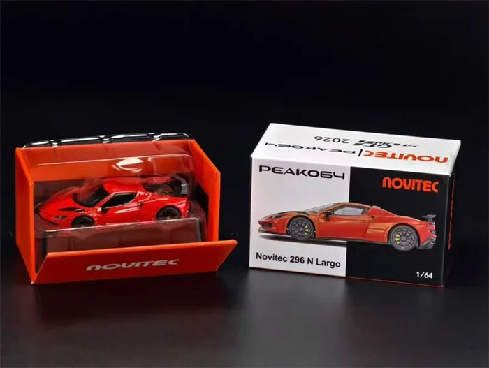 PEAKO 1:64 Novitec.296 N largo Die-Cast Car Model Miniature Gifts