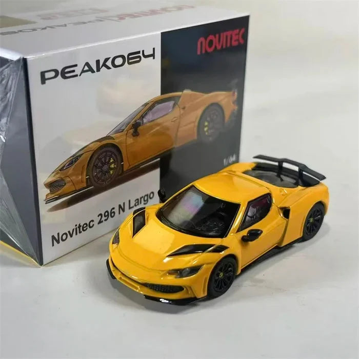 PEAKO 1:64 Novitec.296 N largo Die-Cast Car Model Miniature Gifts