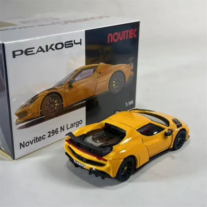 PEAKO 1:64 Novitec.296 N largo Die-Cast Car Model Miniature Gifts