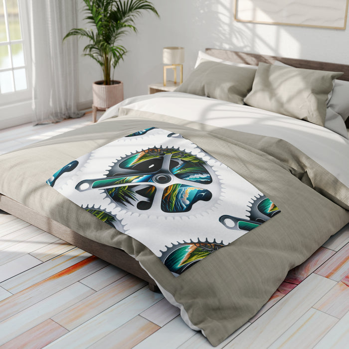 Personalized Fleece Blanket for Triathletes - Home Decor - size chart for triathlon