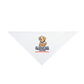 Pet Bandana - "My Human Does Triathlons I Provide Emotional Support" Cute Dog Bandana, Funny Triathlete Pet Gift