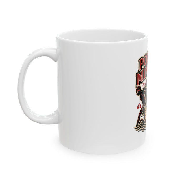 Podium Mindset Ceramic Mug — Triathlon Runner & Cyclist Coffee Cup (11oz/15oz)