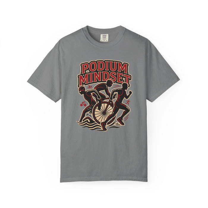 Podium Mindset T-Shirt — Triathlon Racing Graphic Tee