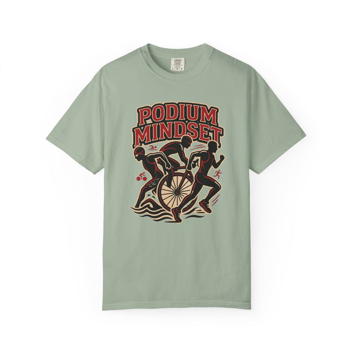 Podium Mindset T-Shirt — Triathlon Racing Graphic Tee