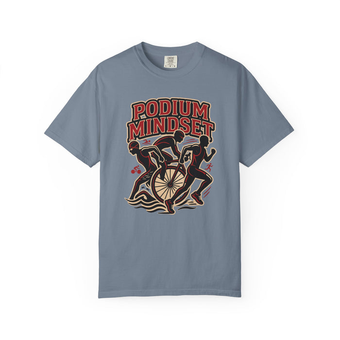Podium Mindset T-Shirt — Triathlon Racing Graphic Tee