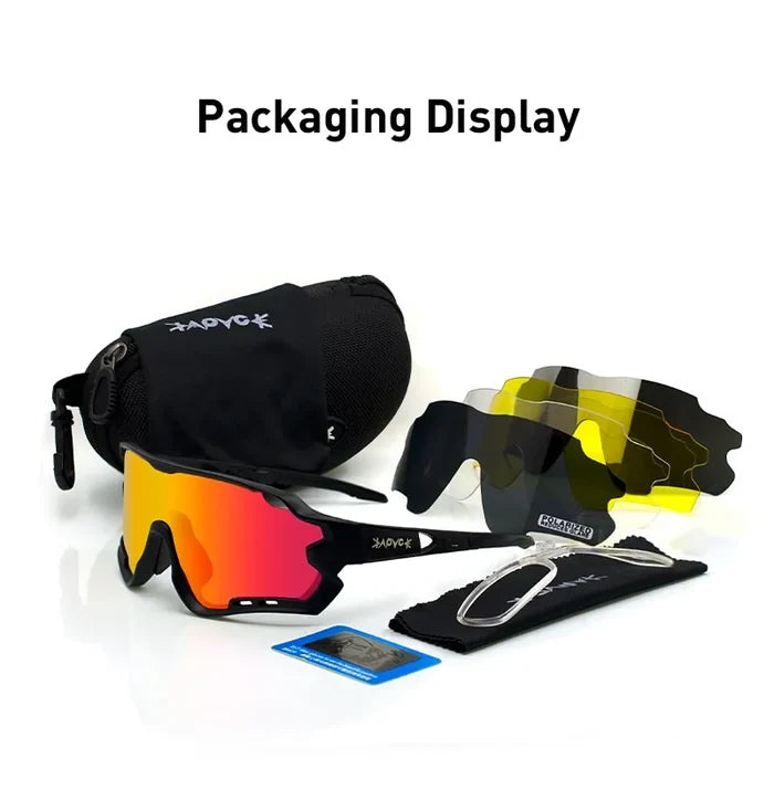 Polarized Cycling Glasses with UV Protection - Accessories - size chart for triathlon