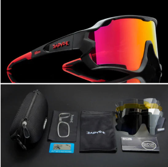 Polarized Cycling Glasses with UV Protection - Accessories - size chart for triathlon