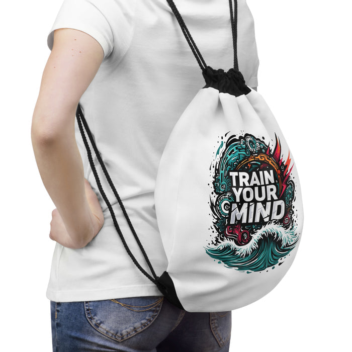 Polyester Drawstring Gym Bag - Bags - lifestyle view