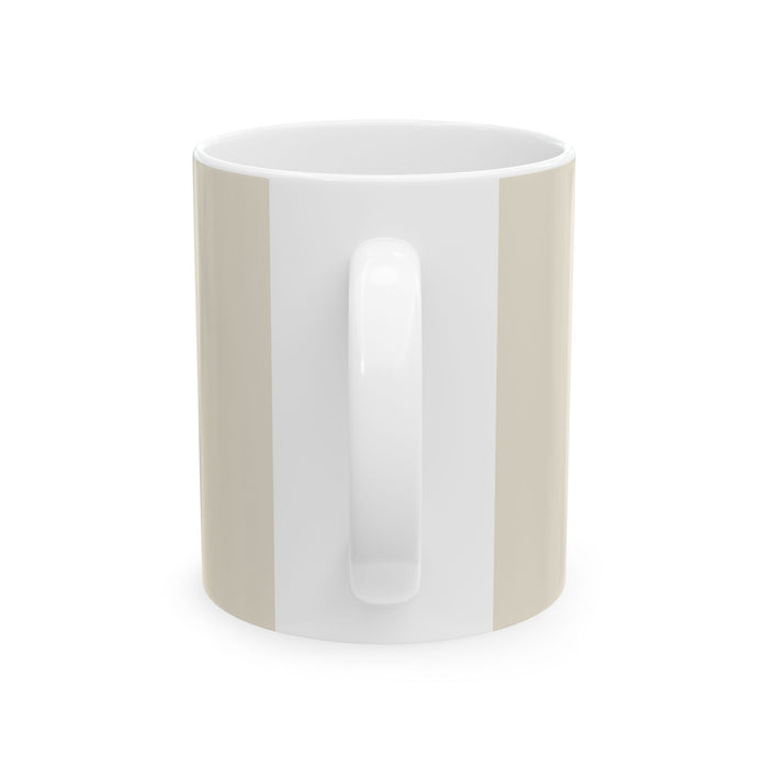 Powered by Coffee and Finish Line Mug — Running & Triathlon Coffee Cup (11oz/15oz)