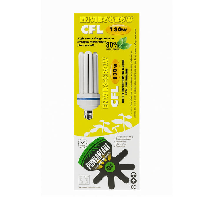 PowerPlant 130W 2700K CFL – 6U Flowering Grow Lamp