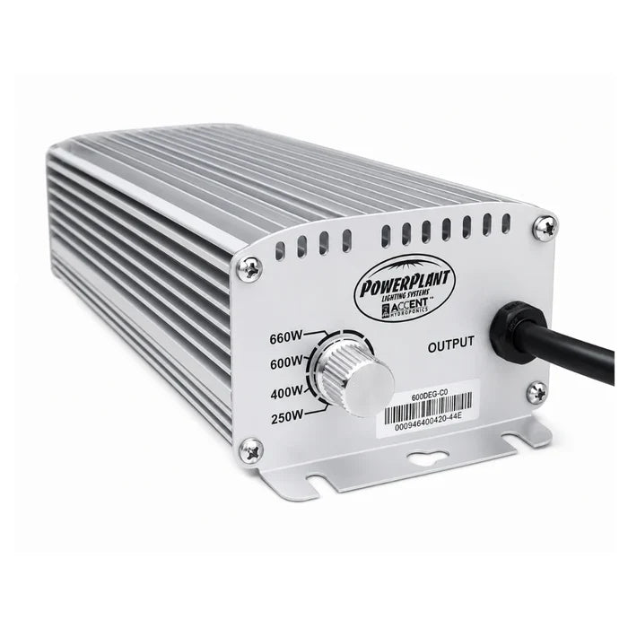 PowerPlant 600W Grow Kit with Digital Ballast, Reflector & Lamp