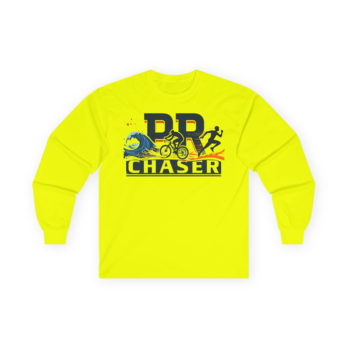 PR Chaser Triathlon Long Sleeve Cotton Tee - Long-sleeve - size chart