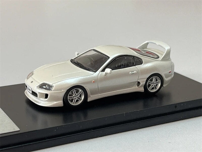 **Pre-Order** 123 Hobby 1:64 JZA80 black / silver / red / Pearlescent white limited888 Diecast Model Car