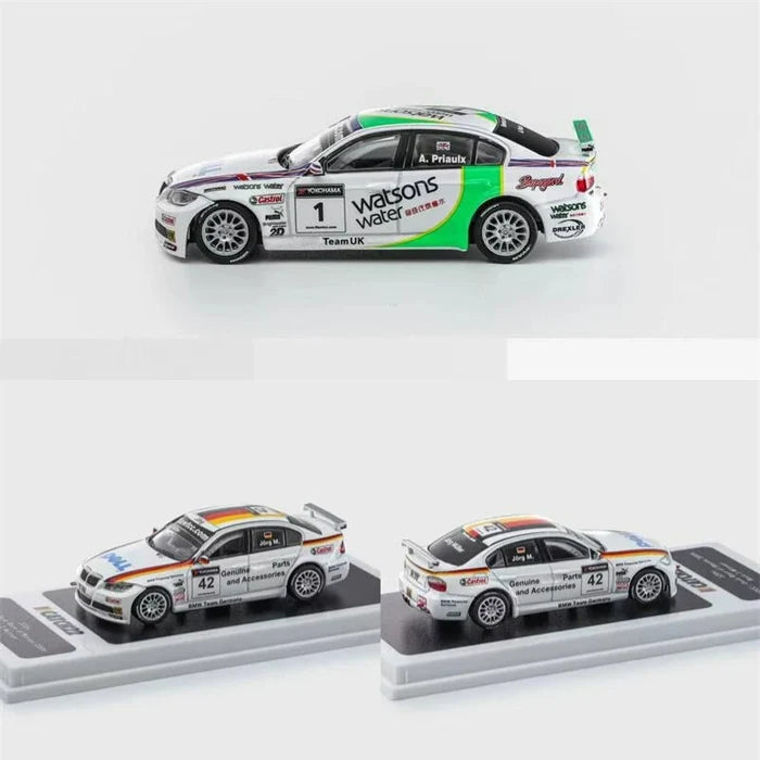 **Pre-Order** Catch-22 1:64 320si WTCC - Guia Race of Macau 2006 #1 / #42 white Diecast Model Car