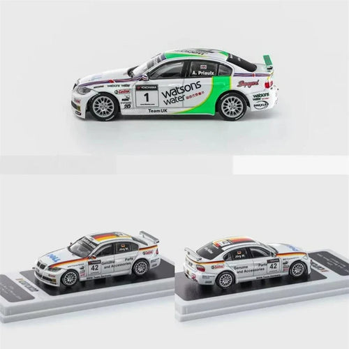 **Pre-Order** Catch-22 1:64 320si WTCC - Guia Race of Macau 2006 #1 / #42 white Diecast Model Car