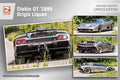 **Pre-order** DCM 1:64 diablo GT'S 1999 Diecast Model Car