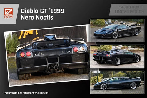 **Pre-order** DCM 1:64 diablo GT'S 1999 Diecast Model Car