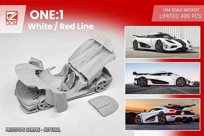 **Pre-order** DCM 1:64 One:1 limited499 Diecast Model Car