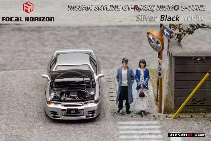 **Pre-Order** Focal Horizon FH 1:64  Skyline GT-R32 Nismo S-Tune Livery limited699 Diecast Model Car