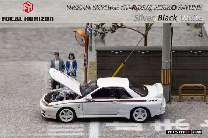 **Pre-Order** Focal Horizon FH 1:64  Skyline GT-R32 Nismo S-Tune Livery limited699 Diecast Model Car
