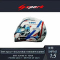 **Pre-Order** Spark 1:5 BWT Alpine F1 Team-Pierre Gasly-British GP 2024 helmet Model