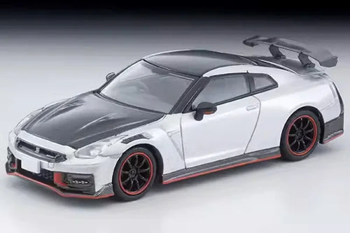 **Pre-Order**  TLV 1:64 GT-R Nismo Silver Black / Red Black Diecast Model Car
