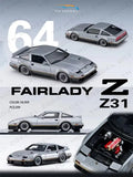 **Pre-Order** YM model 1:64 Z31 300SX Silver limited399 Resin Model Car