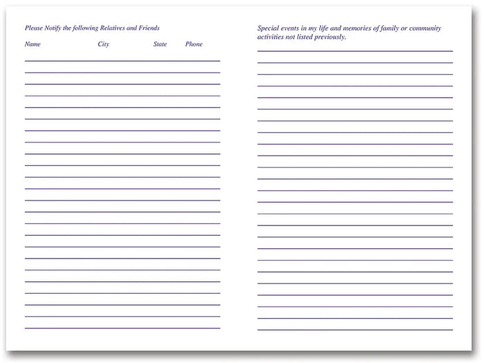 Preneed Information Book