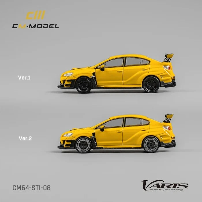 PreSale CM MODEL 1:64 STI WRX Varis Collection Miniature Widebody Diecast Model Car