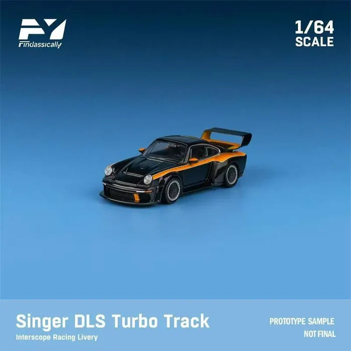 [PreSale] Findclassically 1:64 Singer DLS Turbo Track / Road Black limited500 Diecast Model Car