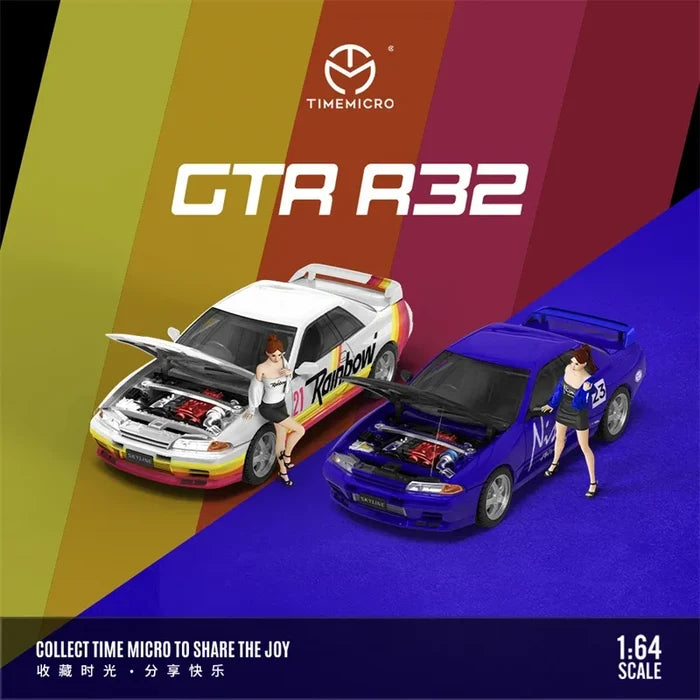 [PreSale]  Time Micro 1:64 GTR R32 Diecast Model Car