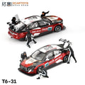 [PreSale]  XCartoys 1:64 HongQi H5 Race Car 2024 Autohome Team Diecast Model Car
