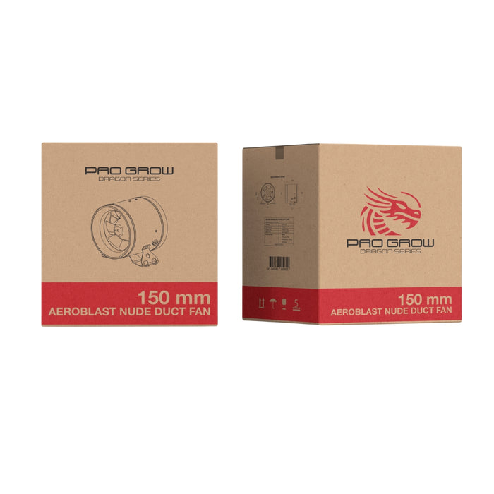 Pro Grow Dragon Series Inline Fan - 150mm