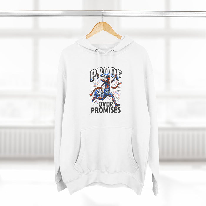 Proof Over Promises Hoodie — Retro Octopus Graphic Pullover