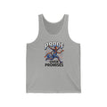 Proof Over Promises Tank Top — Motivational Octopus Graphic Summer Jersey Tank